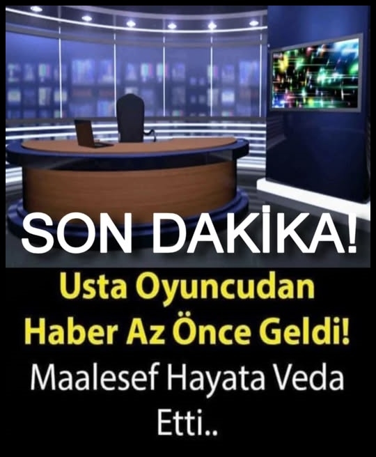 Ünlü Sanatçımızın Ani Vefatı galerisi resim 1