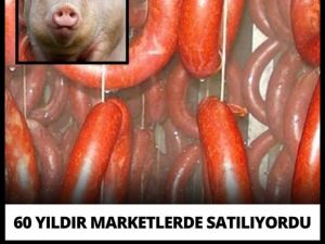 Ünlü markanın sucuğunda domuz eti tespit edildi
