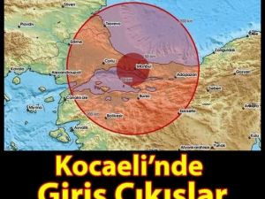 Kocaeli'nde giriş çıkış kapatıldı