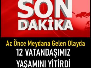 Bugün Az Önce Meydana Geldi