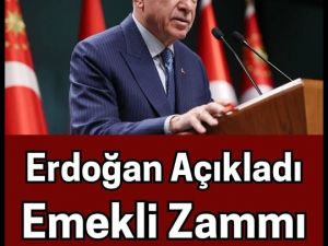 Emekliye müjdeyi Başkan Erdoğan verdi.