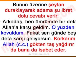 Şeytana Taş Çıkartan Adam