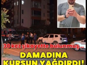 Aksaray'da boşanma aşamasında olan damadı