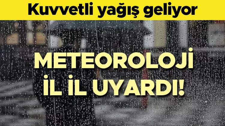 Meteoroloji'den sağanak uyarısı... galerisi resim 1