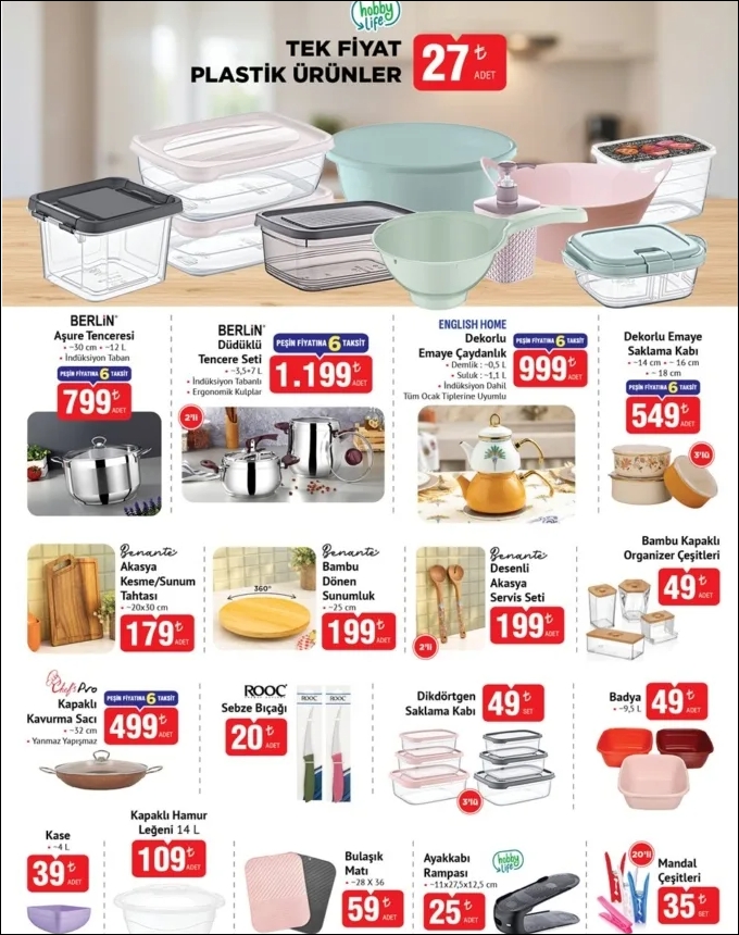 BİM'DE DEV İNDİRİM BAŞLADI KAÇIRAN ÜZÜLÜR KATALOG galerisi resim 3