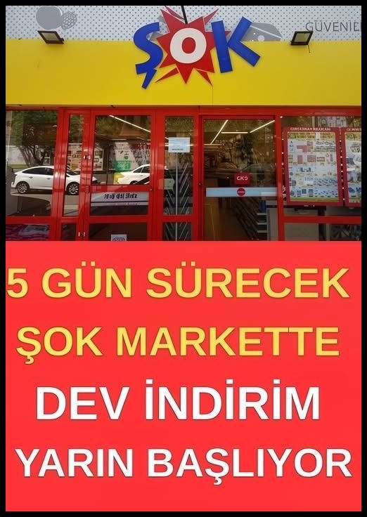 Şok market büyük indirim galerisi resim 1