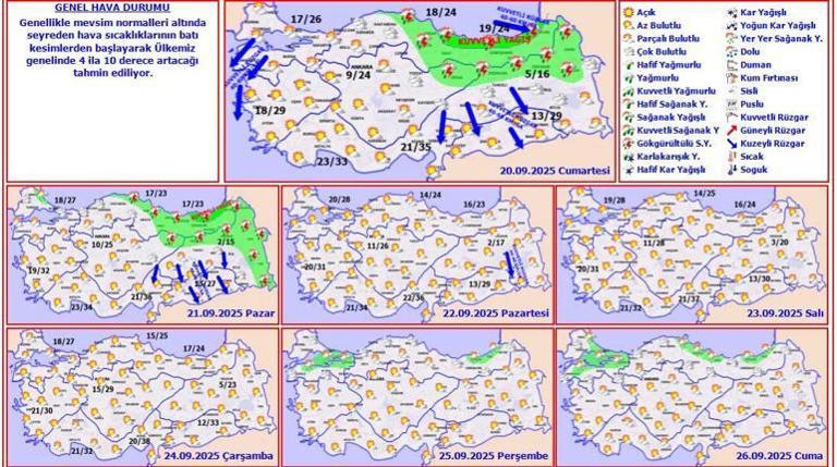 Meteoroloji 13 kent için uyardı! galerisi resim 3