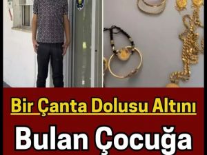 ALtınların sahibi çocuğa bakın ne aldı ?
