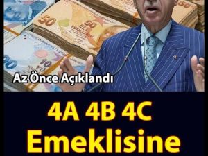 Emeklilere müjdeli haber geldi.