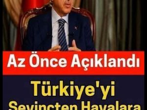 Türkiye'yi Sevinçten Havaya Uçuracak Karar
