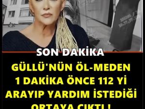 Herşeyi farkettiği an telefonla aramış