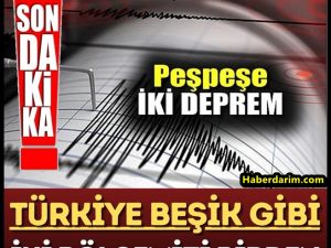 Deprem sonrası açıklama geldi!