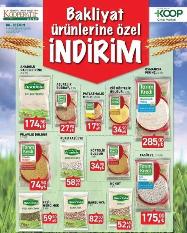 3 Gün sürecek Tarım kredi marketlerinde dev indirim başlıyor. galerisi resim 3