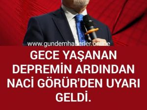 Şiddetli depremin ardından 'çok önemli' uyarısı geldi!