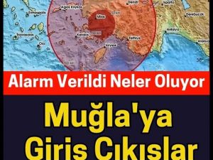 Muğla'ya giriş çıkış kapatıldı