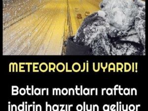 Meteoroloji uyardı! Kar ve sağanak geliyor