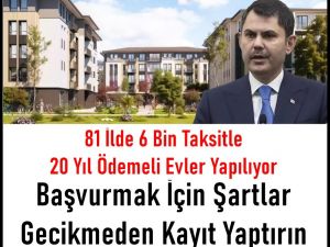 Yeni Konutlar Şartları