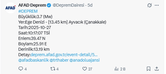 Türkiye beşik gibi! İki ilde peş peşe depremler galerisi resim 3