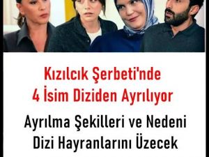 Kızılcık Şerbeti Oyuncusu ayrılıyor