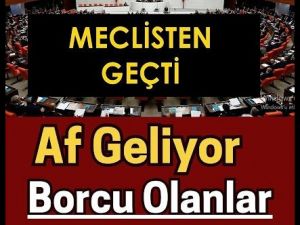 Borcu olan milyonlara müjde verildi