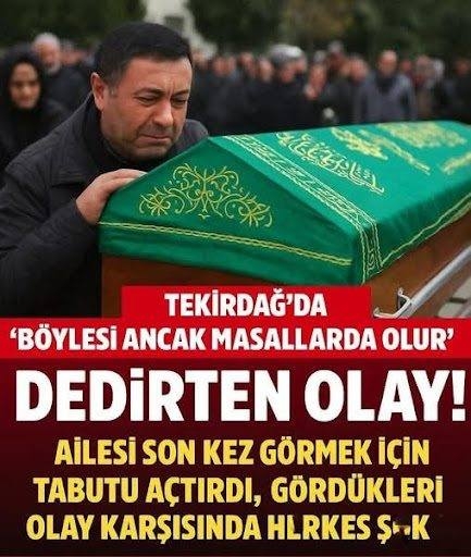 Son kez görmek için tabutu açtıklarında galerisi resim 1