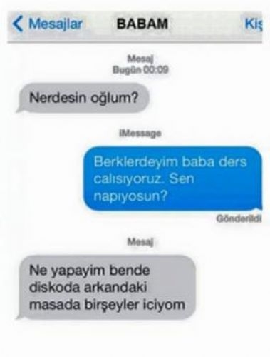 Babanın Cevabı Fenomen Oldu! Öyle Bir Şey Yazdı Ki.. galerisi resim 3