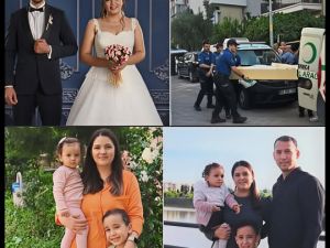 Karısı ve yaşları küçük 2 çocuğu uyuyordu