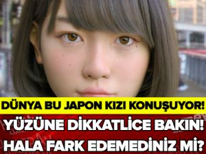 DÜNYA BU JAPON KIZI KONUŞUYOR! HALA FARK EDEMEDİNİZ Mİ?