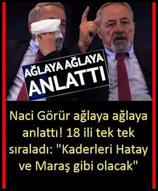 Naci Görür o illeri tek tek açıkladı.. galerisi resim 1