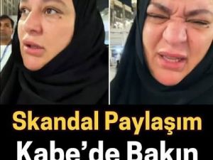 Kabe'de bakın ne paylaştı..