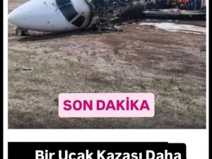 Uçak Kazası Yaşandı