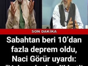 Yaşanan zelzele'nin ardından uyarılar peş peşe geliyor!
