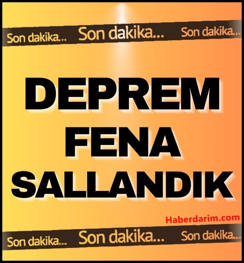 Deprem Oldu Yer Yerinden Oynadı.. galerisi resim 1