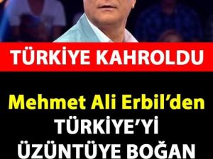 Mehmet Ali Erbil'den Kahreden Haber