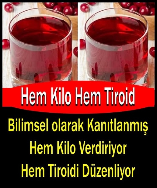 Hem sağlıklı Kilo Verdiren Hem de Tiroidi düzene Sokan Karışım galerisi resim 1