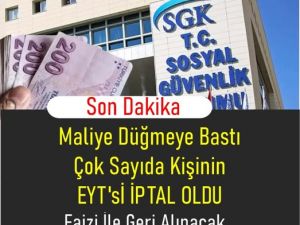 Emekliliği İptal Edilenler