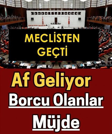 Müjde geldi  Af geliyor! galerisi resim 1