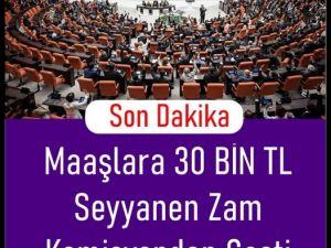 Maaşlara Seyyanen Zam