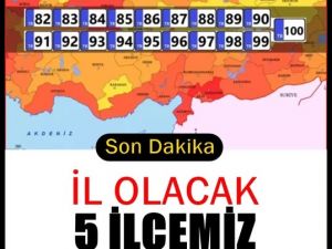 İl Olacak İlçeler