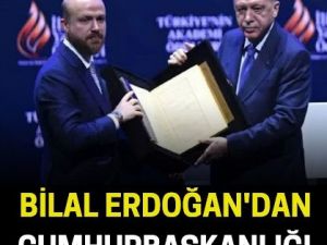Bilal Erdoğan'dan açıklama..