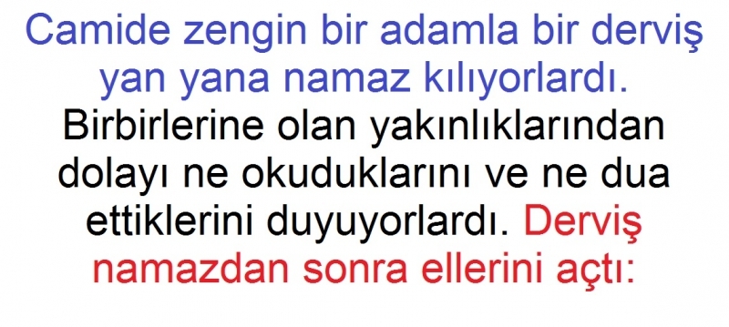 Zengin Adam ve Dervişin Hikayesi galerisi resim 1