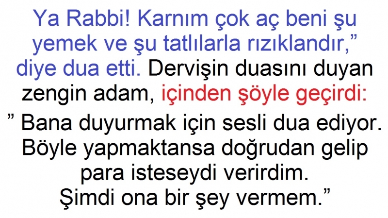 Zengin Adam ve Dervişin Hikayesi galerisi resim 2