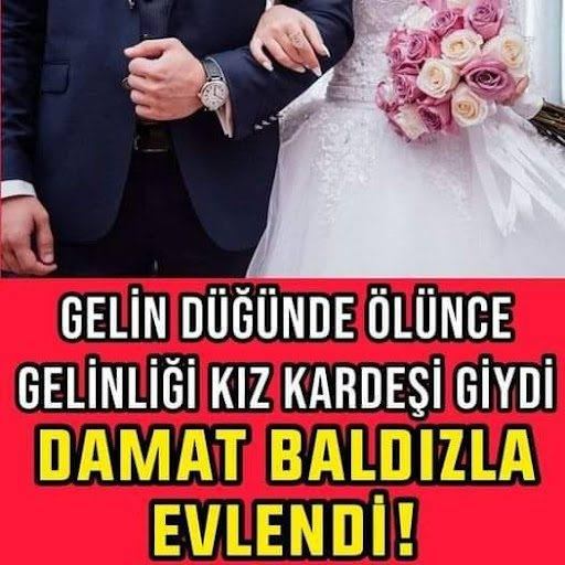 Bunu da gördük! Gelin düğünde ölünce damat baldızıyla evlendi