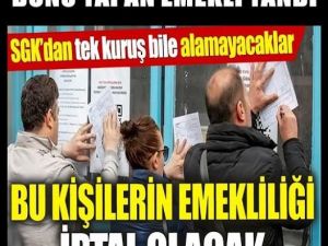 SGK Harekete geçti...Bunu yapan yandı