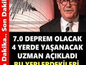 Uzman isim bir bir şehirleri sıraladı.