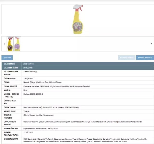 Türkiye genelinde çok sayıda evde kullanılan ünlü bir marka galerisi resim 3