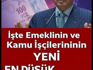2026’da en düşük emekli maaşı