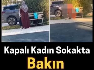 Parkta Skandal Görüntü
