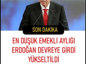 Erdoğan devreye girdi maaşlar yükseltildi