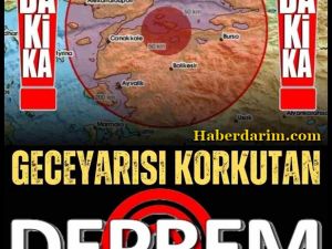 Afad'dan Gelen İlk Açıklama